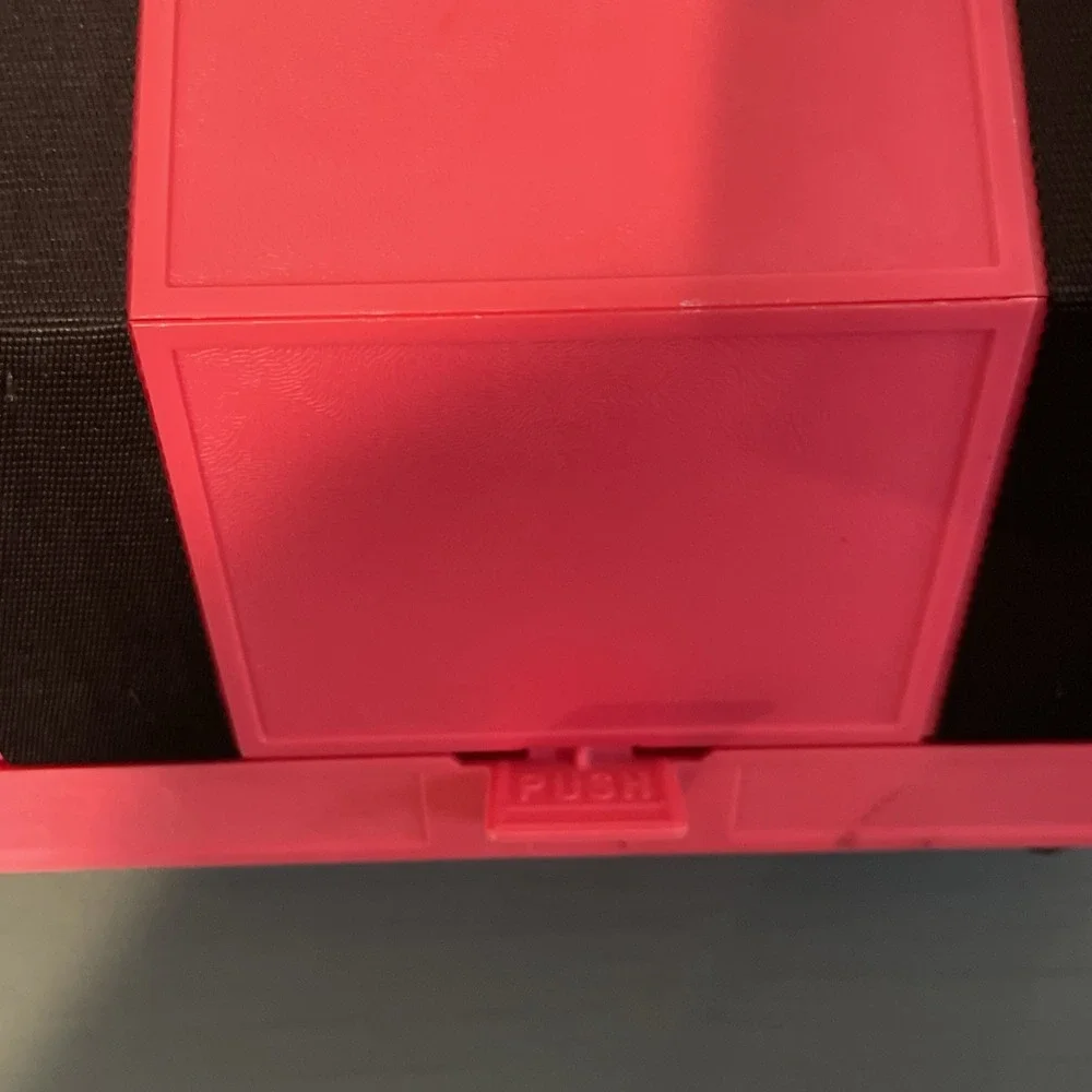 Rolykit Portable Pink Tool Box Organizer Parts Sewing Crafts Fishing 42-in